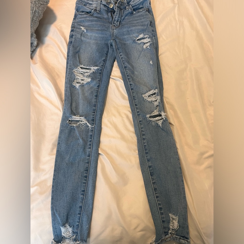 american eagle size 0 jeans! great condition worn 3 times